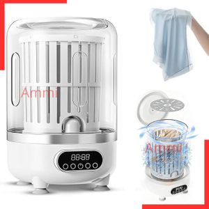 Machine à laver portable avec essorage, Mini Lave-Linge Portable rechargeable pour les voyages, Mini machine à laver les sous-vêtements compacte et légère pour laver les chaussettes, tout-en-un