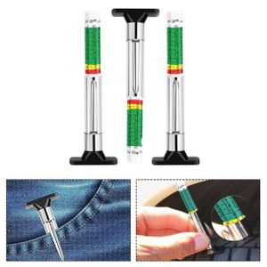 Mesureur de Profondeur de Pneus Précis – Jauge d’Usure pour Voiture et Moto