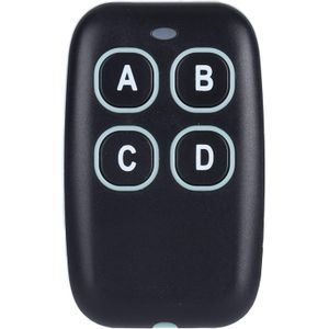Télécommande sans Fil Porte-clés 4 Boutons, Ouvre-porte de Garage Universel Ouvre- Universel à Distance