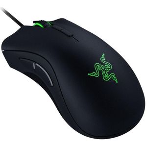 Razer Souris de jeu filaire Gaming Mouse, Boutons de Souris Mécaniques, Capteur optique 5G 16.000 dpi & Rétroéclairage RGB, 7 boutons programmablespour ordinateur portable et Gamer DeathAdder Elite
