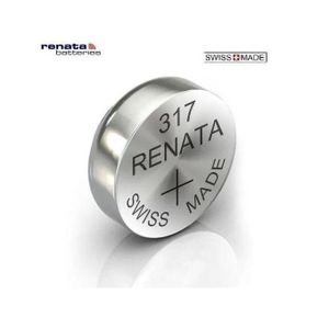 Renata 317 Pile Bouton pour Montre 1.55 volts -1 unité 1.55v // Référence SR516SW