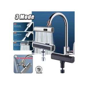 Robinet Lavabo Salle De Bain,Pivotante à 360° économie d'eau-anti-éclaboussures