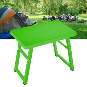 Table de Pique-Nique Plastique Pliante, Parfaite pour Camping et Plage et cuisine