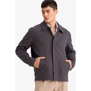 Defacto جاكيت قصة عادية برقبة بولو