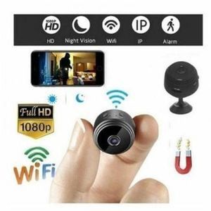 Mini caméra de surveillance ip wifi sans fil A9, 1080P, Micro enregistreur vocal, Version HD-Black