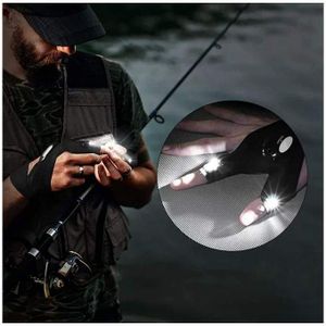 1Pcs Gant LED nuit pêche a canne bricolage mecanique cyclisme hiking trekking