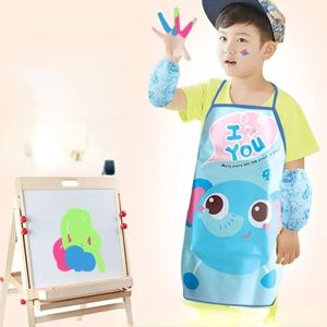 YUH Bavoirs Bébé - Imperméable - Tablier Peinture Enfant,d