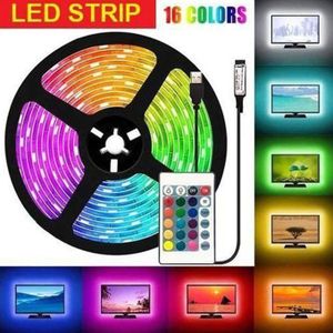 Led Strip light 5050 RGB 5m étanche bluetooth flexible 16 couleurs