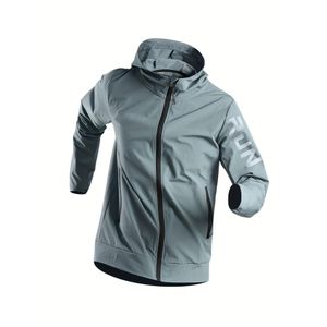 Veste de sport pour hommes avec col montant