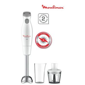 Moulinex Mixeur Plongeant DD655 QuickChef 3en1 - 1000W - Mini Hachoir 500ml  à prix pas cher