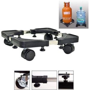Support Mobile Multifonction avec Roulettes – Base Réglable et Déplaçable pour Bonbonnes, Plantes et Appareils Domestiques, Chariot Amovible, Base Stable pour Fontaine à Eau ou Bouteille de Gaz