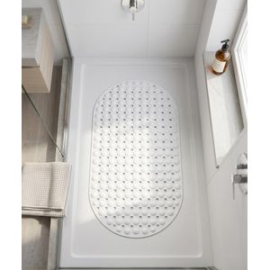 Tapis de Bain -Hamam -Antidérapant en PVC Haute Qualité avec Ventouses - Sécurité et Confort -  - Taille Standard