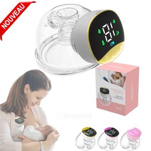 Tire-lait mains libres pour allaitement – Compact, puissant avec 4 modes et 12 niveaux (Couleur Aleatoire)
