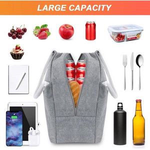 Sac à Lunch Isolé Thermique – Panier Repas Portable Résistant à l’Eau