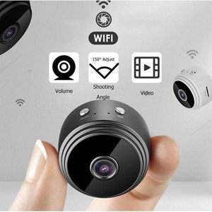 Mini caméra espion sans fil 1080p Full HD avec audio et vidéo, surveillance  secrète pour bébé avec vision nocturne et détection de mouvement pour  extérieur/intérieur 