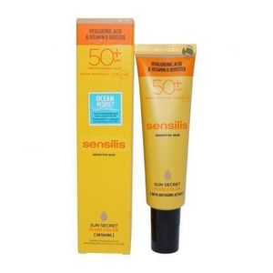 sensilis Sun Secret HA ECRAN Fluide TEINTE  - Anti-âge SPF50+