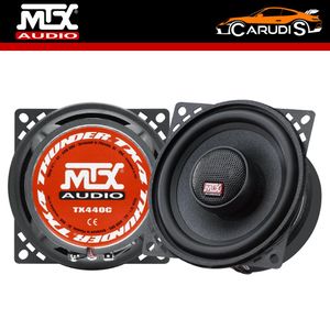 Mtx Haut-parleurs TX440C 10cm 415W à 2 voies avec bobine TIL et tweeter néodyme a dôme en soie