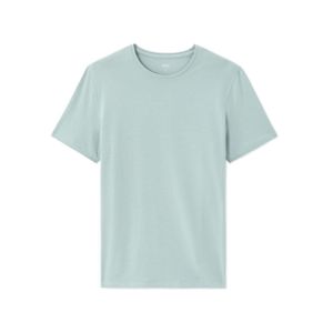 Celio T-shirt slim col rond en coton stretch - BLUE CELADON