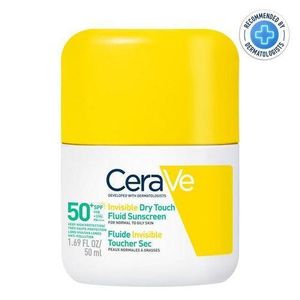 Invisible Dry Touch Fluid Sunscreen SPF50+ 50ml - CeraVe
