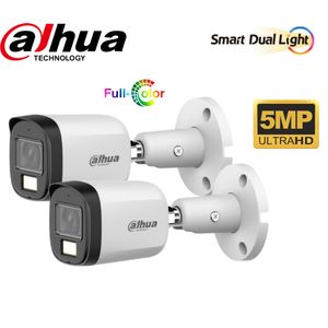 Dahua Pack 2 Camera de surveillance Extérieure 5MP HDCVI 2.8mm ColorVu (DH-HAC-B2A51P-U-IL) (Full Color)