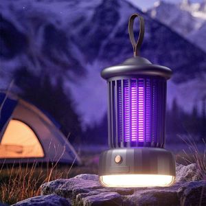 Genera Lampe Anti-Moustiques UV Rechargeable 2-en-1 – Lanterne LED & Piège à Insectes Sans Produits Chimiques