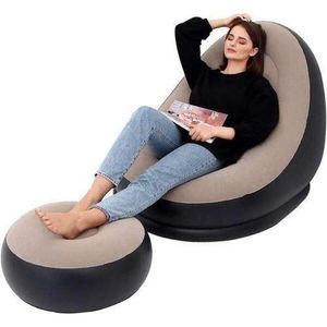 Chaise Canapé Gonflable Professionel Pliable Deux Pièces Meuble De Salon Ensembles de salle à manger