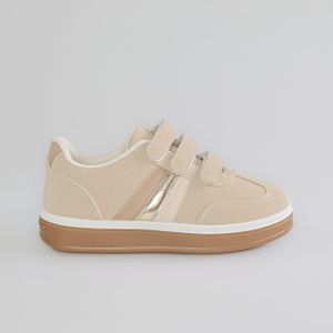 MaChaussure Nova – Baskets Femmes en Beige