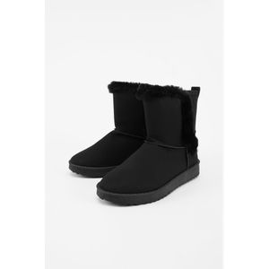 Marwa Bottines Conforts Détail Fourrure