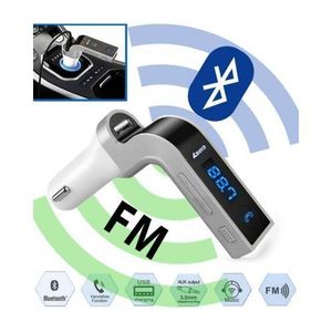 Car G7 Transmetteur Bluetooth pour voiture / Lecteur Musique MP3 SD USB /  Chargeur noir à prix pas cher