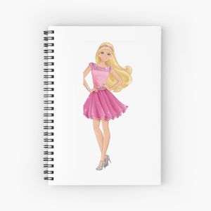 Barbie Spiral Notebook - Bloc note