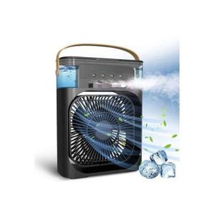 Climatiseur portable, refroidisseur d'air, ventilateur de pulvérisation 3 nivo