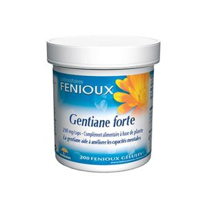 TOTAL Gentiane Forte - Complement alimentaire 200 Gelules