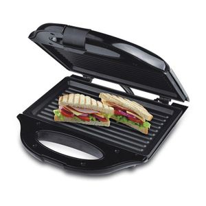 Dsp Panini grill - appareil à sandwichs 750W - plaques anti