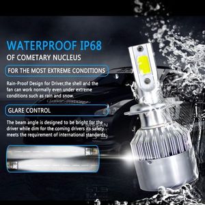 AUTOONE Upgraded H7 LED Phare Ampoule 6000K Blanc, Maroc