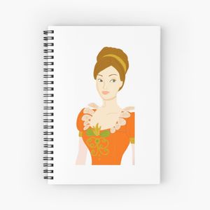 Edeline from “Barbie in the 12 Dancing Princesses” Spiral Notebook - Bloc note
