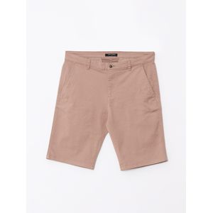 Lc Waikiki Short Bermuda Relax en Coton Homme - Beige à prix pas cher