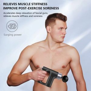 Pistolet de massage musculaire, tissus profonds, masseur anti-douleur