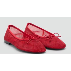 Mango Ballerines en maille filet nœud