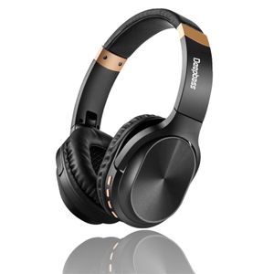 Deep Bass Casque Bluetooth V5.0 + EDR sans Fil Free Music-TSuppor TF Card-FM-Audio input