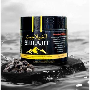 SHILAJIT Resin, 50 g Shilajit Pure Himalaya Résine hautement concentrée, énergie naturelle et soutien immunitaire pour hommes,
