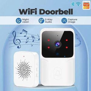 Sonnette Vidéo Connectée Wi-Fi - Audio Bidirectionnel
