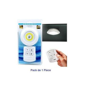 Lampe LED sans Fil avec Télécommande - Éclairage Pratique et Polyvalent