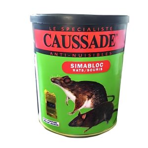 Appât anti-nuisibles - Bloc raticide - Élimination rats et souris - 400g