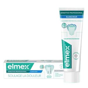 Elmex Dentifrice Sensitive Professional Blancheur 75ml