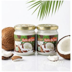 Bio 2 huile de coconut - cosmétiques - 200 ml + 200 ml