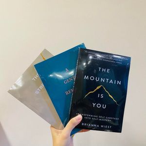Brianna Wiest + Bianca Sparacino Books Combo Series A Gentle Reminder + Strength in Our Scars + The Mountain is You