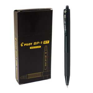 Stylo PILOT BP-1 RT pointe moyenne Noir