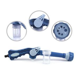 Jet d’Eau 8 en 1 avec Réservoir de Savon Intégré – Pistolet de Pulvérisation