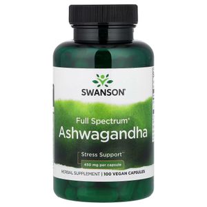 Vitamin 22 Full Spectrum®, Ashwagandha, 450 mg, 100 capsules véganes