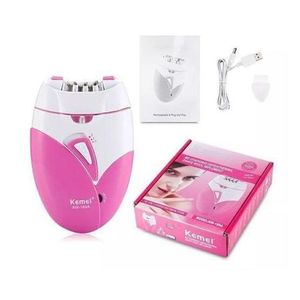 Kemei Épilateur Électrique Rechargeable – Épilation Douce et Précise avec USB 